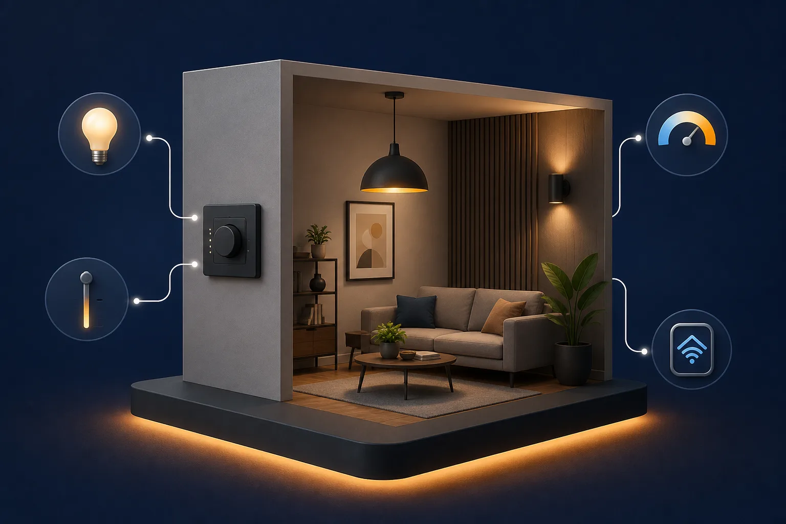 Lichtplanung Haus & Wohnung: Stromkreise, Schalter, Dimmer
