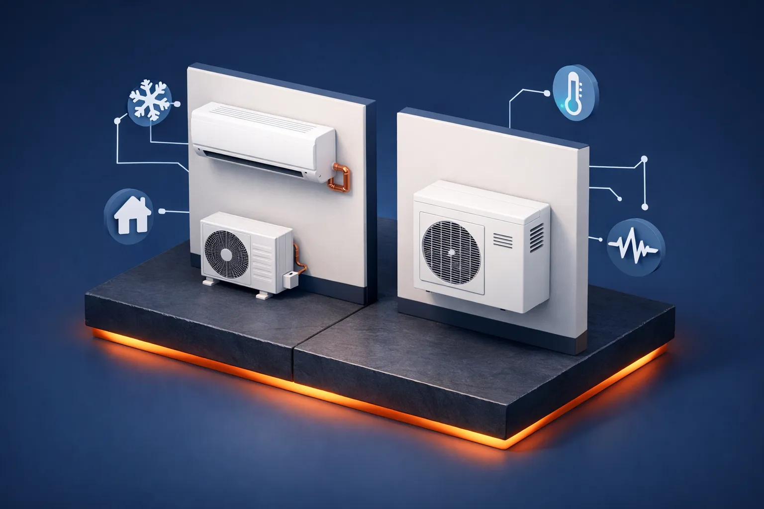 Split-Klimaanlage vs. ohne Außengerät: Welches System passt zu Ihrer Wohnung?