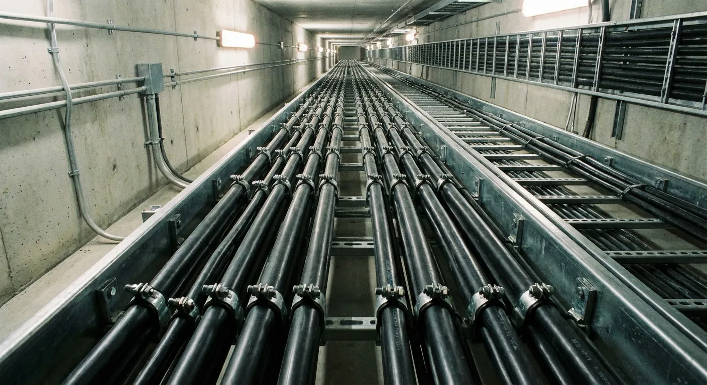 Elektrische Steigleitung Installation durch Elektriker